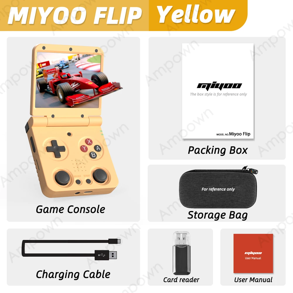 Retro Gaming Hdmi - MIYOO FLIP V2 Pocket Player Console