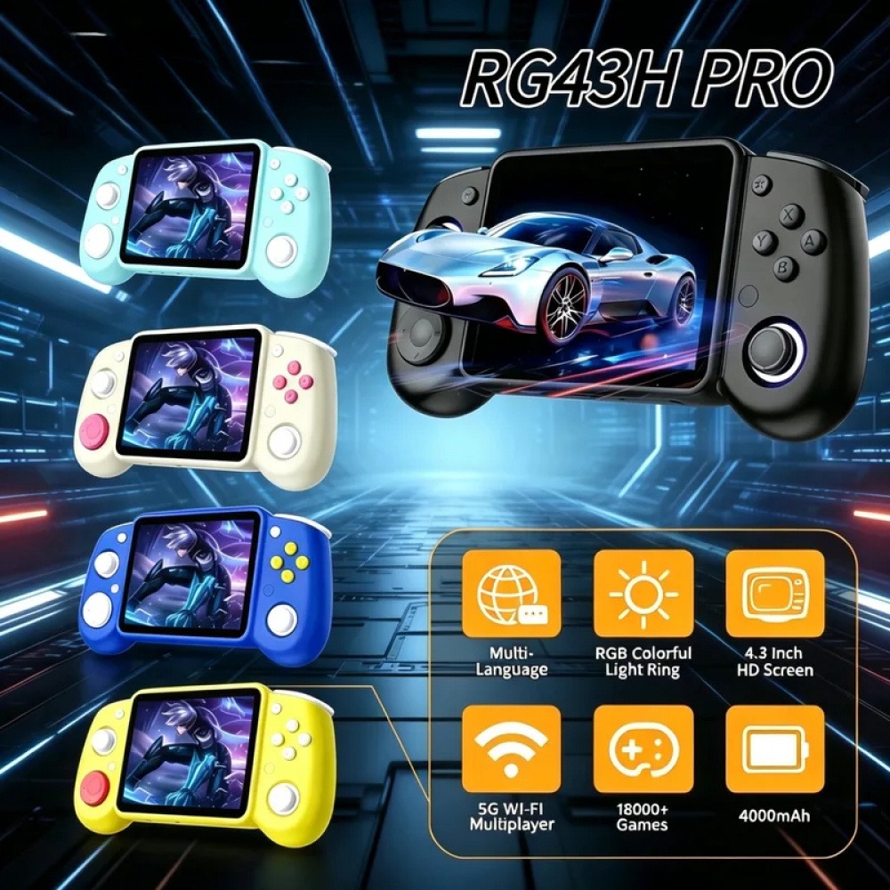 Game Retro Gaming - RG43H Pro Draagbare Retro Handheld Gameconsole