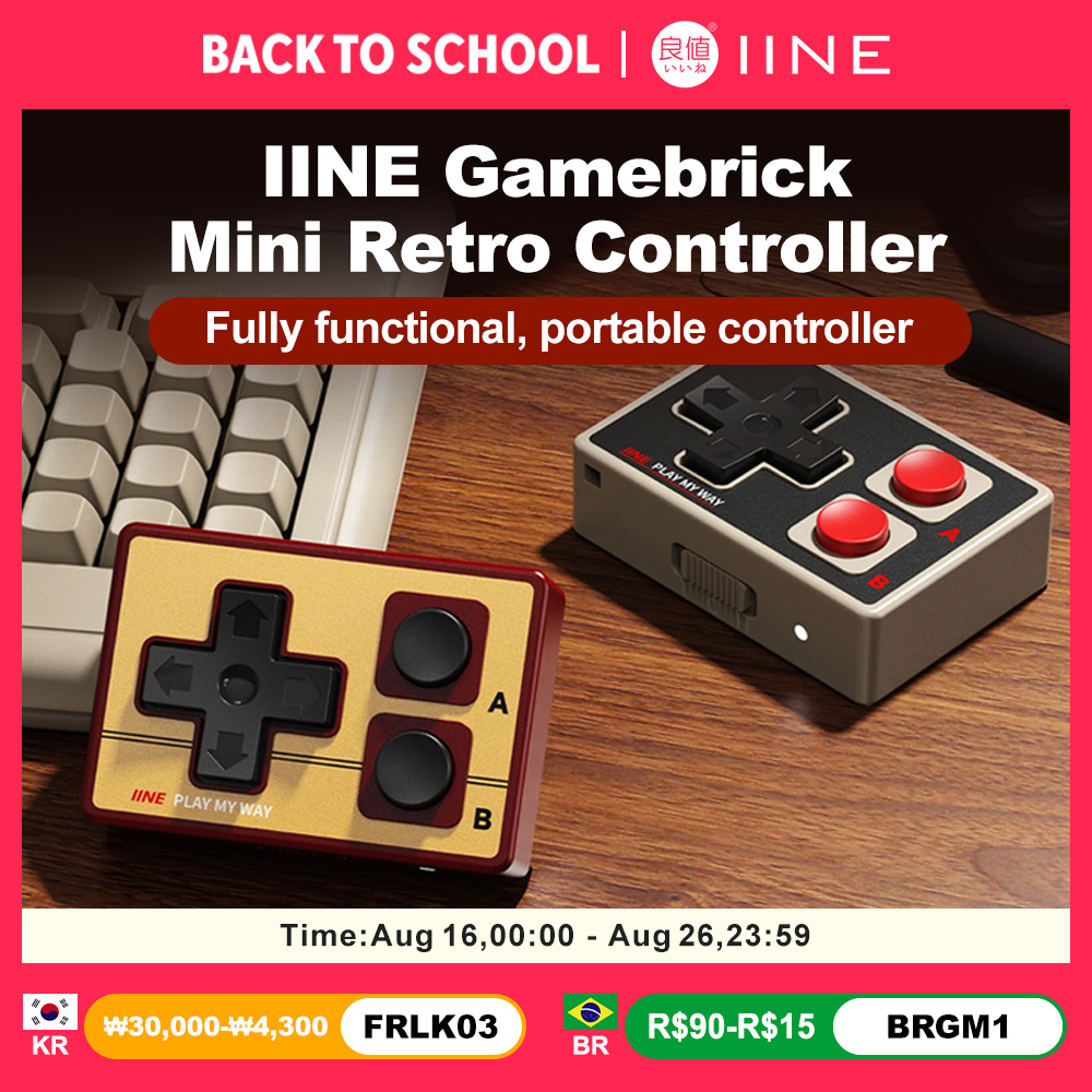 Retro Gaming System - IINE Mini-controller voor iOS Android PC