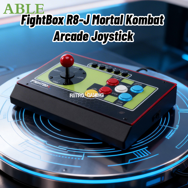 Retro Gaming Store - FightBox R8‑J Arcade Fight Stick-gamecontroller Joystick