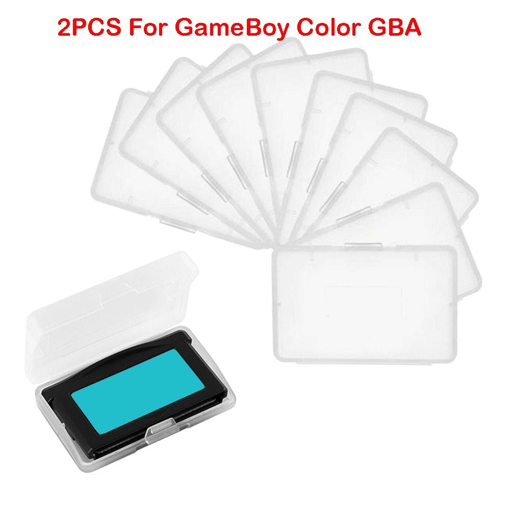 Game Cartridge Case - 2 STUKS Plastic Game Cartridge Case