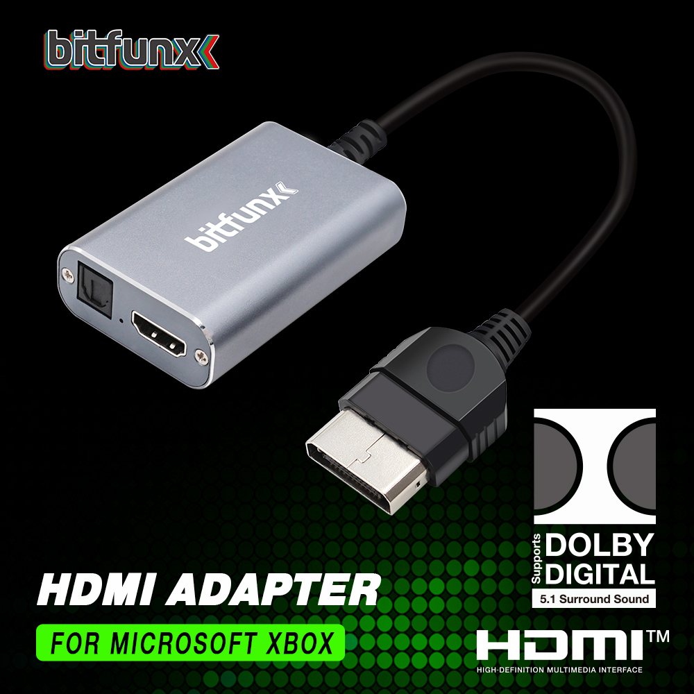 Retro Gaming Play Zone - Bitfunx HDMI ™ Adapter voor XBOX