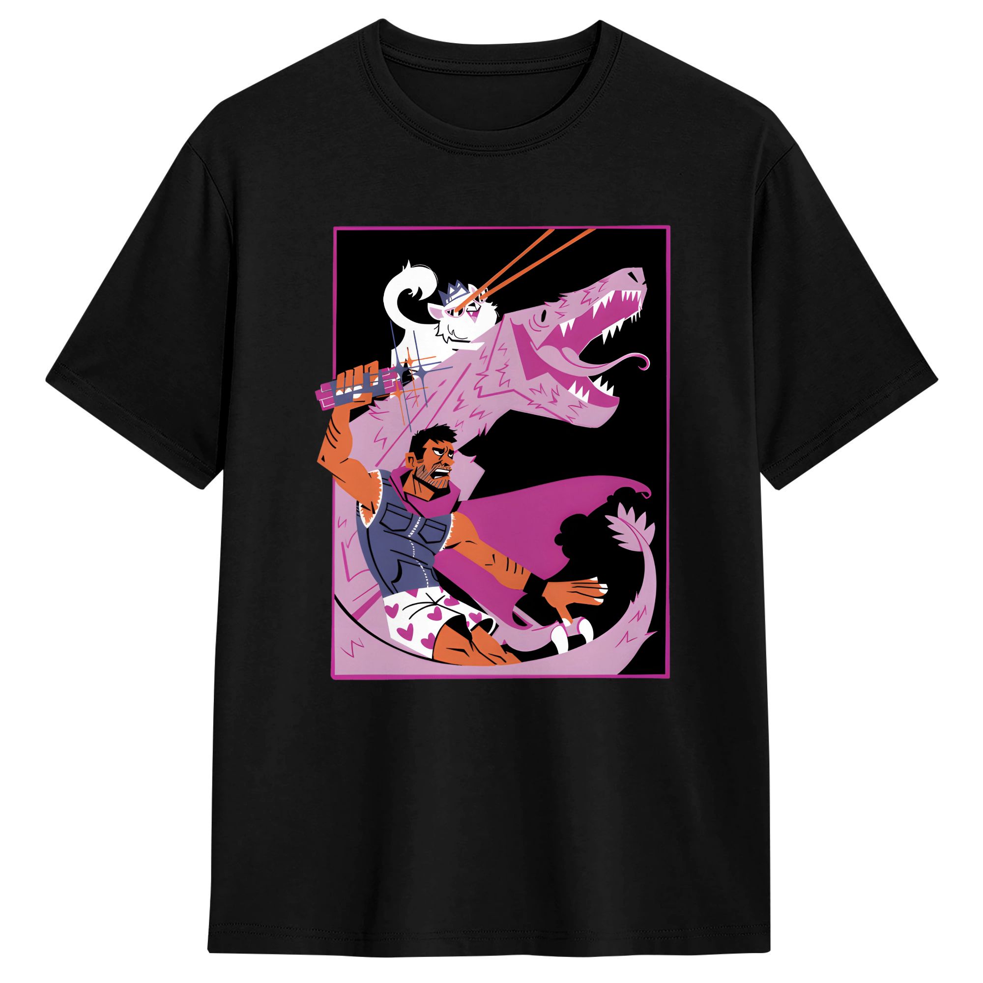 Retro Gaming Shirt - Dungeon Crawler Carl Merch T-shirts Heren