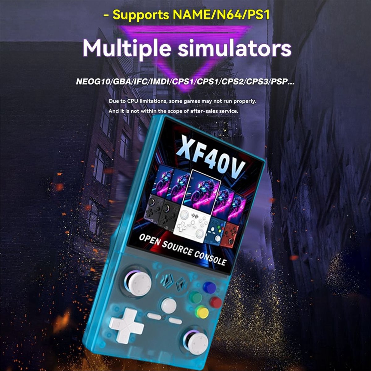 Retro Gaming System - A86G NIEUWE XF40V Retro Handheld Game