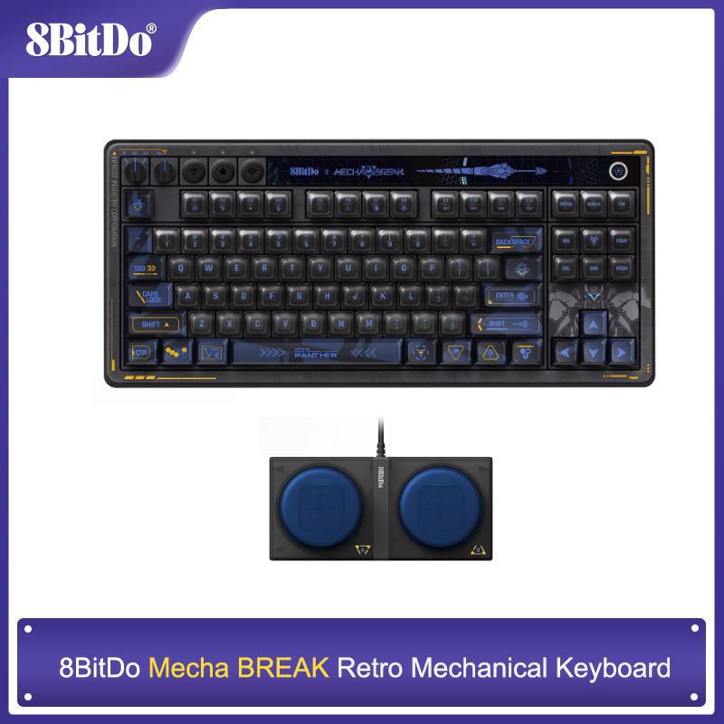 Retro Gaming For Windows - 8BitDo Retro 87 mechanisch toetsenbord -