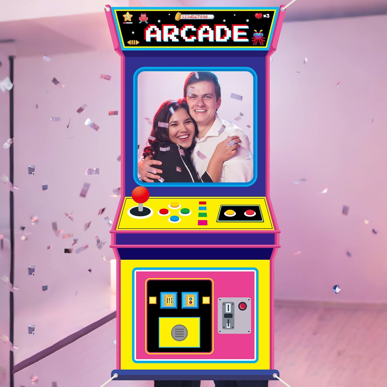 Retro videogame-stof arcade ga - Game Retro Gaming recensie en prijs