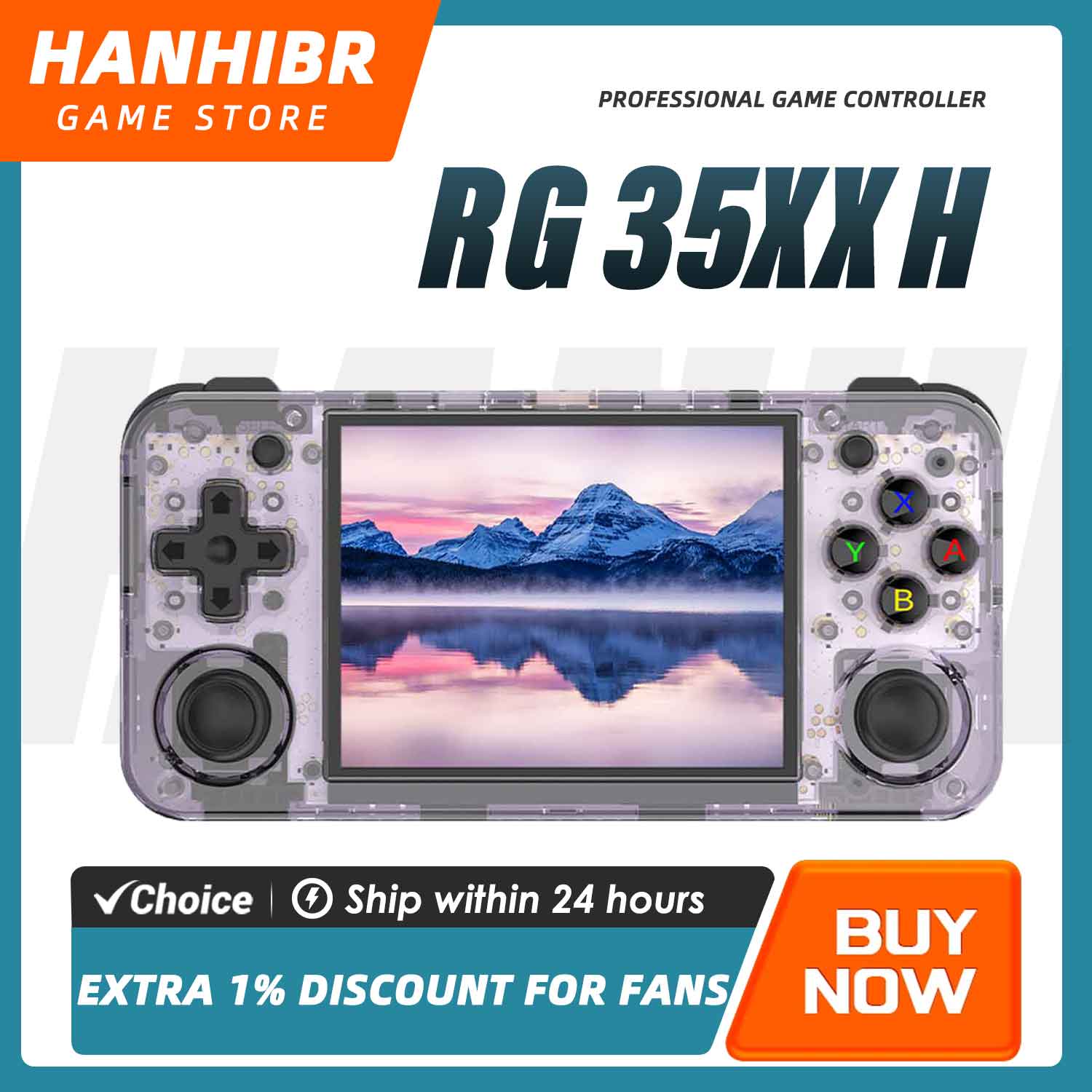 ANBERNIC RG35XX H Horizontale  - Retro Gaming Hdmi recensie en prijs