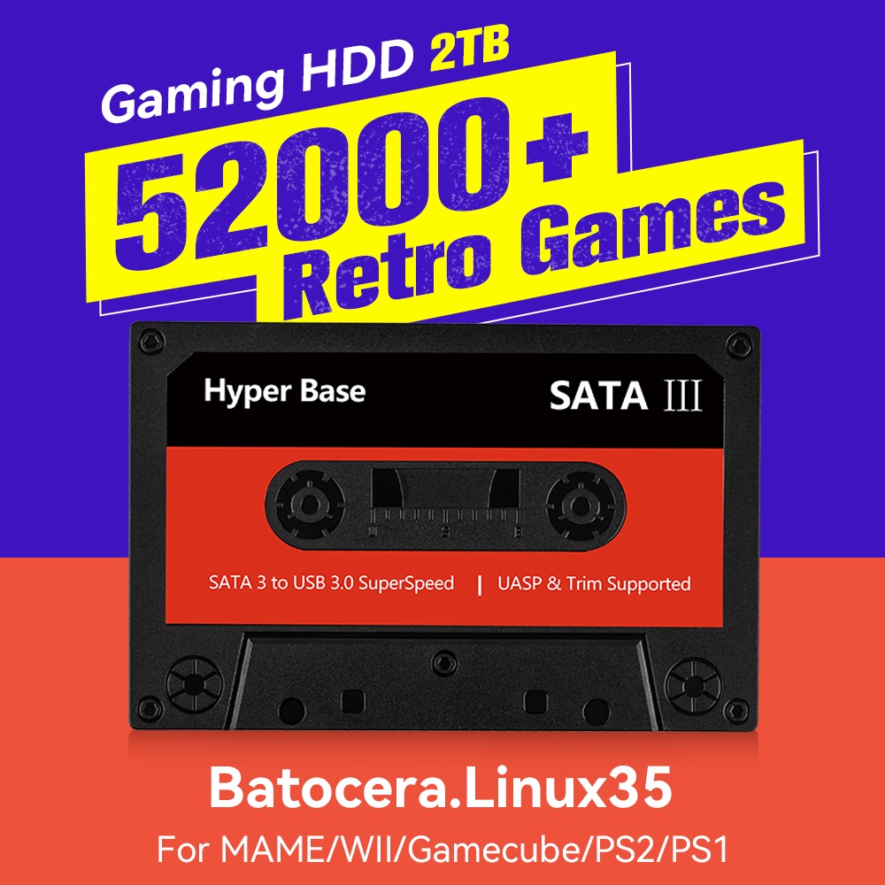 Batocera 500GB/2TB Retro Game  - Retro Gaming For Windows recensie en prijs