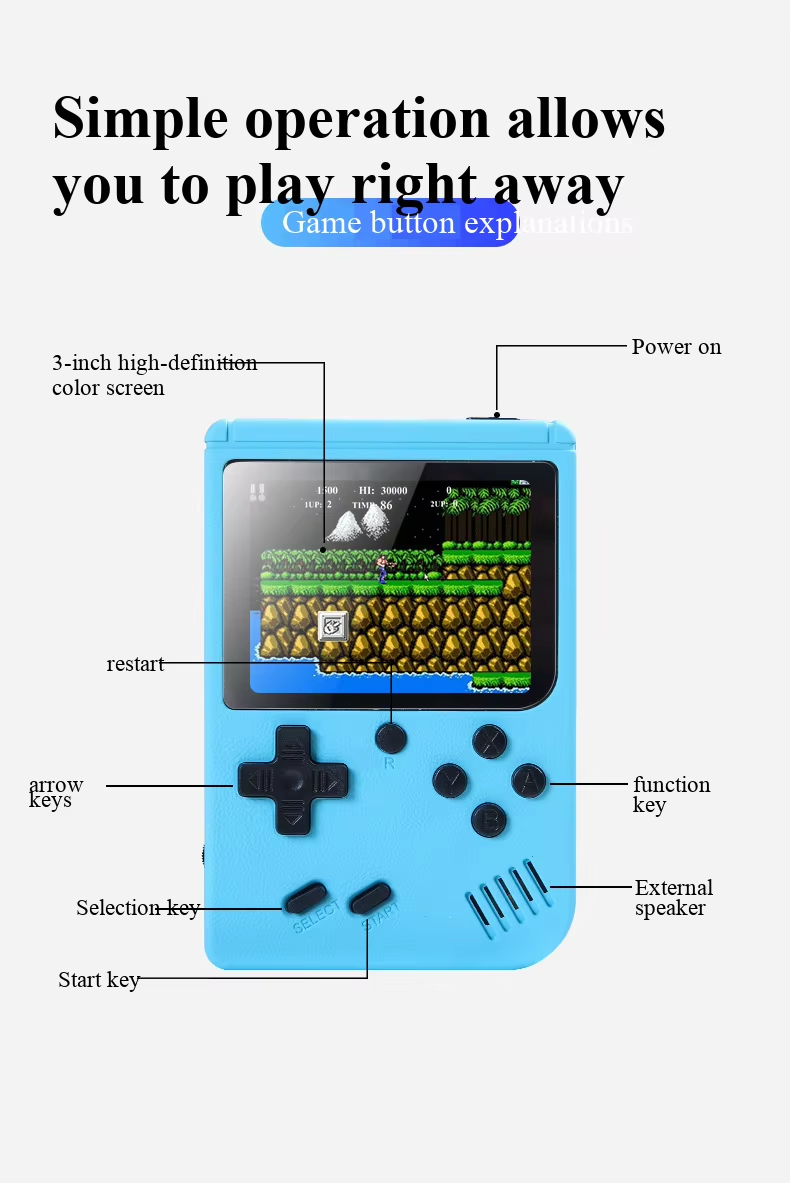 400-in-1 MINI Games Handheld G - Retro Gaming Hdmi recensie en prijs