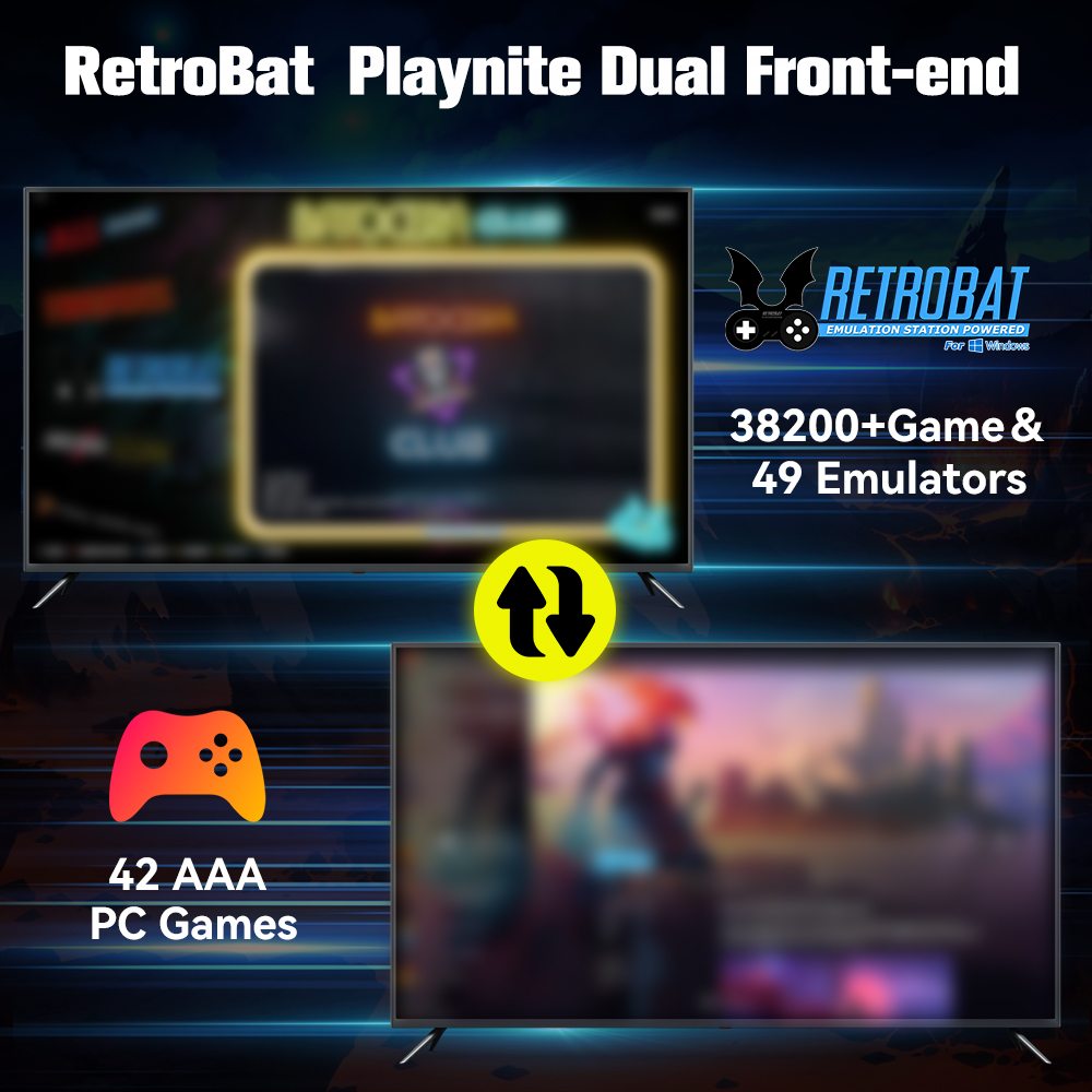 Retrobat & Playnite Systeem HD - Retro Gaming Best Console recensie en prijs