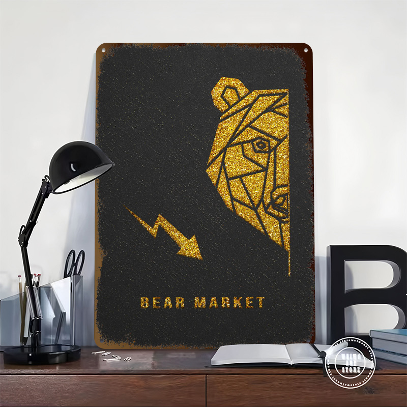 Gouden Beer Markt Metalen Post - Retro Gaming Market recensie en prijs