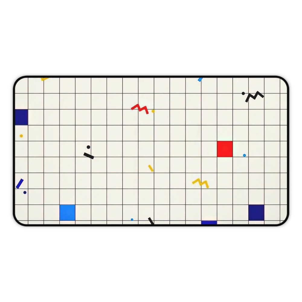 Retro Geometrische Grid Bureau - Retro Gaming Design recensie en prijs