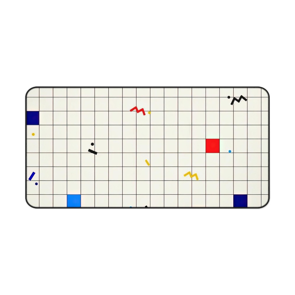 Retro Geometrische Grid Bureau - Retro Gaming Design recensie en prijs