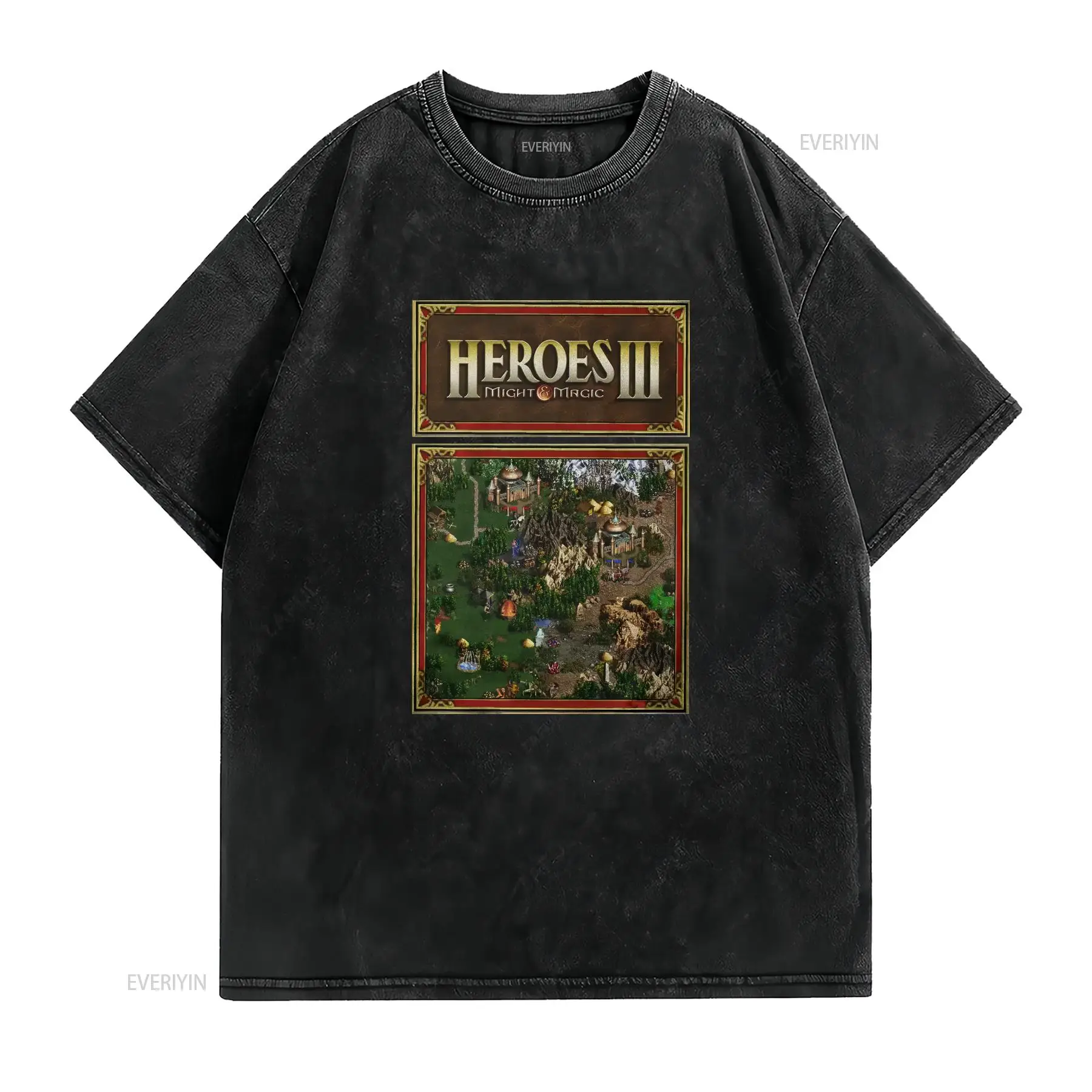 Heroes Map of Might And Magic  - Retro Gaming Shirt recensie en prijs