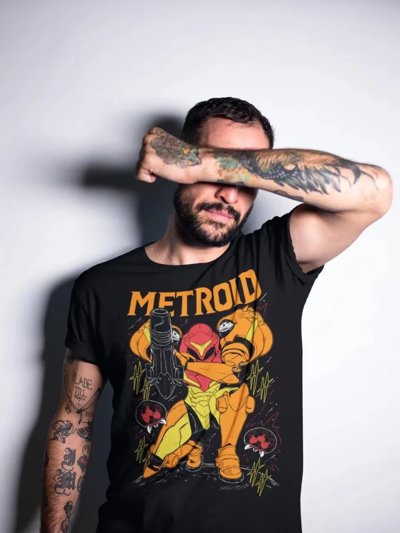 Zomer T-shirt van puur katoen  - Retro Gaming Shirt recensie en prijs